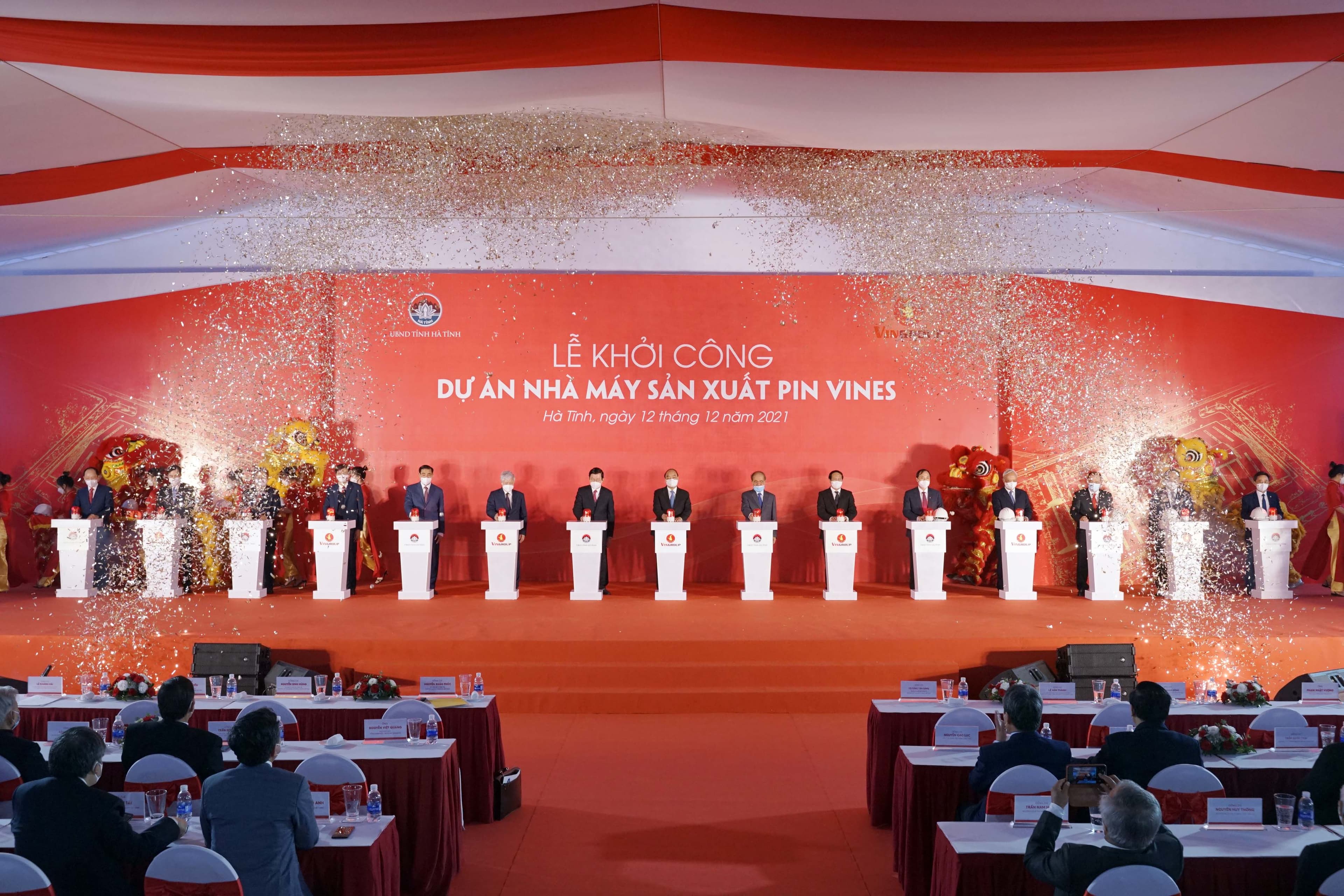 Vingroup đầu tư 2 tỷ USD xây nhà máy pin EV tại Hà Tĩnh