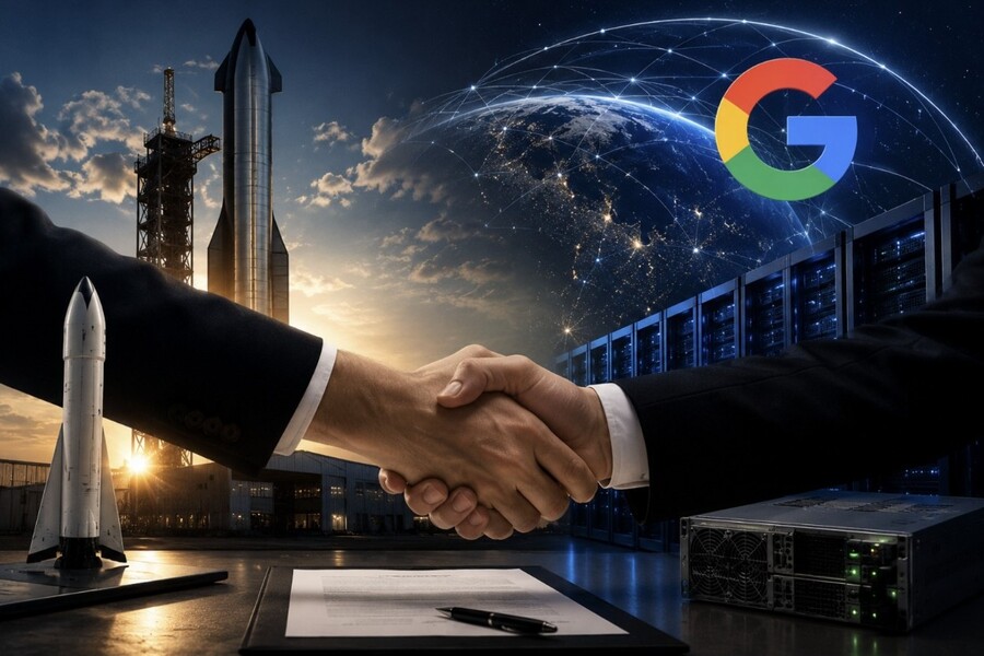 SpaceX ký hợp đồng đám mây hàng chục tỉ USD với Google